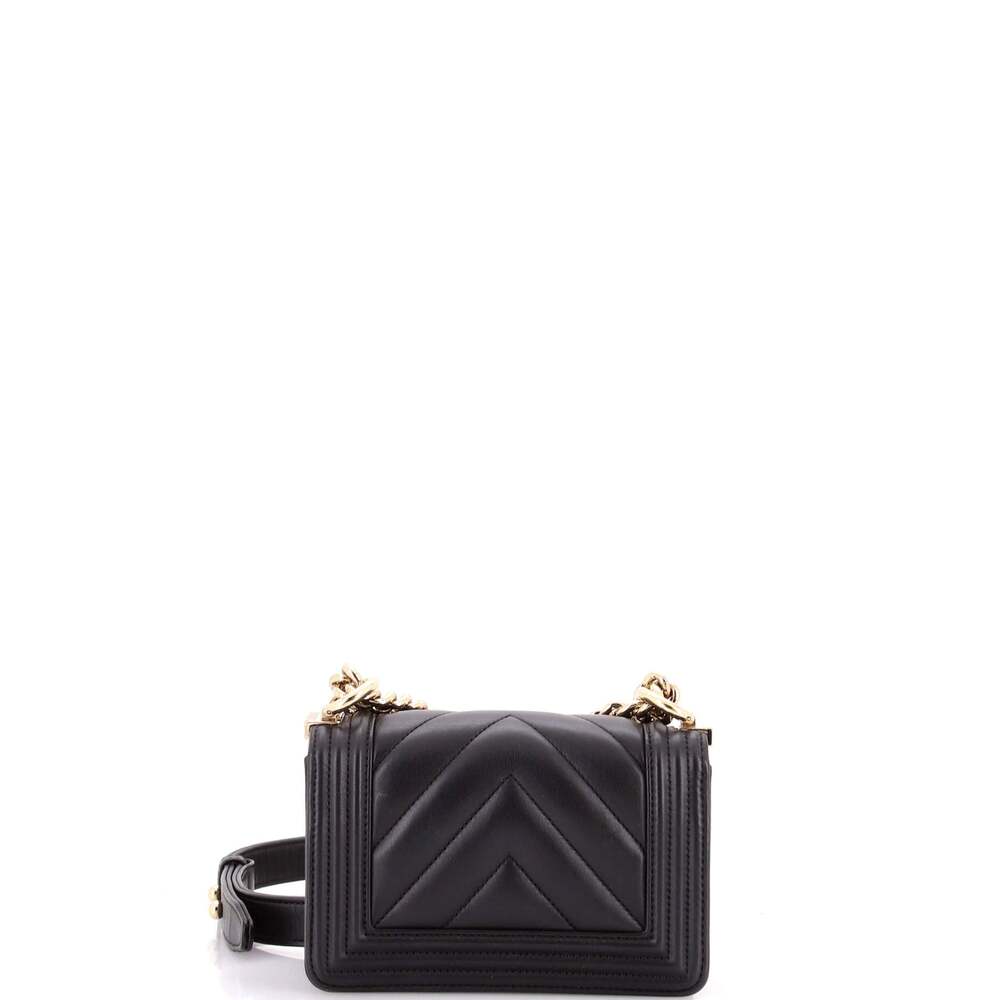 Chanel Boy Flap Bag Chevron Lambskin #233874C44B - Picture 3 of 8